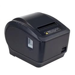 Xprinter XP-K200L 80mm direct thermal Receipt printer USB+LAN, Black, 230mm/s, EU plug