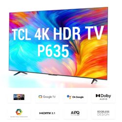 Телевизор 43" TCL 43P635 4K Купить в Бишкеке доставка регионы Кыргызстана цена наличие обзор SystemA.kg