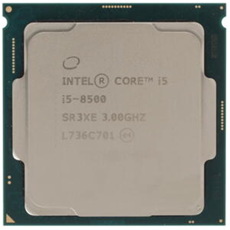CPU LGA1151v2 Intel Core i5-8500 3.0-4.1GHz,9MB Cache L3,EMT64,6 Cores + 6 Threads,Tray,Coffee Lake