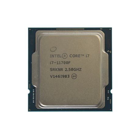 CPU LGA1200,Intel Core i7-11700F/2.5-4.9GHz, 16MB Cache-L3, No-Graphics, Rocket Lake, 8 Cores + 16 Threads, Tray