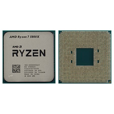 CPU AM4 AMD Ryzen 7 5800X / 3.8-4.7GHz, 32MB Cache-L3, No-Graphics, 8 Cores + 16 Threads, Tray