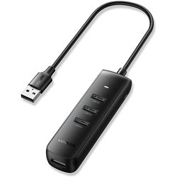 USB-HUB UGREEN CM416 (USB3.0- 4xUSB3.0, 0.25м), чёрный   10915