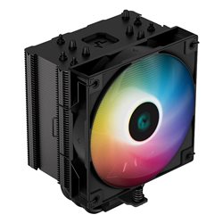 CPU cooler DEEPCOOL AG500 BLACK ARGB LGA115*/1700/1200/20**/AMD 120mm PWM  fan,300-1850rpm,5HP
