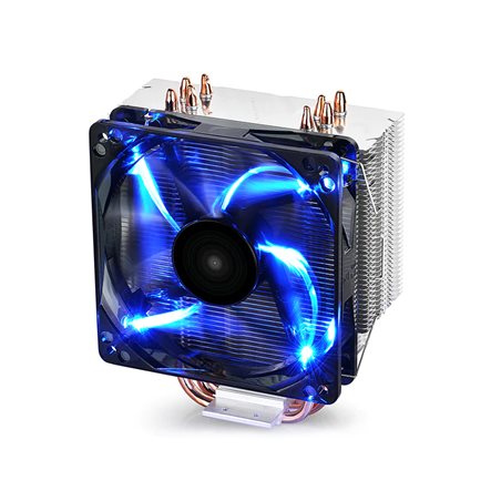 CPU cooler DEEPCOOL GAMMAXX-400 BASIC LGA1700/115*/AMD BLUE LED 120x25mm, 900-1500rpm,4HP