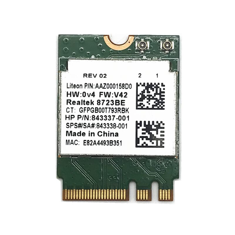 WiFi-модуль Realtek RTL8723BE для HP 15AY i3-6006U/Lenovo G50-70/Lenovo IP100