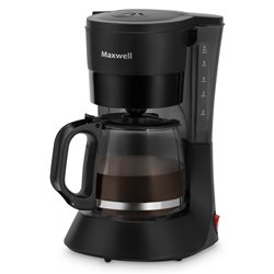 Кофеварка Maxwell MW-1650 Мощность 600Вт. Объем 0.6 литра, Тип капельная. Используемый кофе молотый. Материал корпуса пластик.