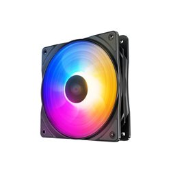 Cooler for PSU/CASE DEEPCOOL RF120FS 3-COLOR-LED 120x120x25mm Hydro Bearing 500-1500RPM