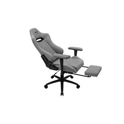 Gaming Chair AEROCOOL ROYAL AeroWeave ASH GRAY 4D Armrest 65mm wheels PVC Leather