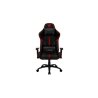 Gaming Chair ThunderX3 BC3 BLACK&RED 65mm wheels PVC Leather