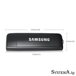 Samsung WiFi Dongle WIS12ABGNX/RU -диапозон частот 2.41-2.48/5.15-5.85 ГГц, интерфейс USB 2.0, USB кабель-удлинитель