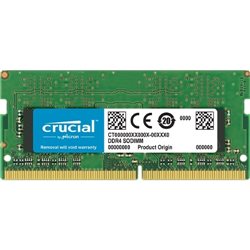 Память Crucial 32GB DDR4 3200MHz (PC-25600), SODIMM для ноутбука