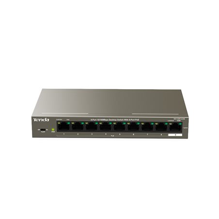 HUB Switch Tenda TEF1109P-8-63W 8-port PoE 10/100Mbps + 1 10/100Mbps