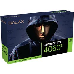 GALAX GeForce RTX4060Ti 1-Click OC 8GB GDDR6 128bit 2565Mhz/18000Mhz DUAL Fan HDMI 3xDisplayPort [46ISL8MD8COC]