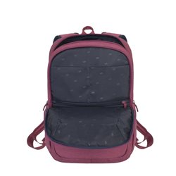 Сумка для ноутбука RivaCase 7760 15.6" Рюкзак в спортивном стиле. Красный. Ремешок крепления, карман для телефона, карман для бу