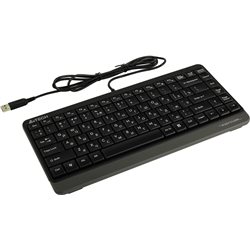 Клавиатура A4tech FK-11-BLACK/GREY Fstyler USB 86 клавиш, 150см, FN 12 мултимедийных клавиш