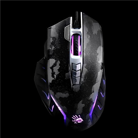 Мышь A4TECH BLOODY J95S 2-FIRE RGB ANIMATION GAMING MOUSE 8000 CPI METAL FEET ACTIVE USB BLACK