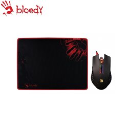 A4TECH BLOODY Q8181S GAMING  MOUSE+PAD