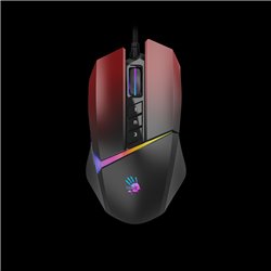 A4TECH BLOODY W60 MAX GAMING MOUSE 10000CPI STONE BLACK RGB METAL FEET ACTIVE USB BLACK/RED