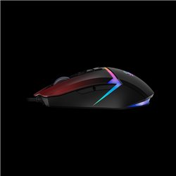 A4TECH BLOODY W60 MAX GAMING MOUSE 10000CPI STONE BLACK RGB METAL FEET ACTIVE USB BLACK/RED