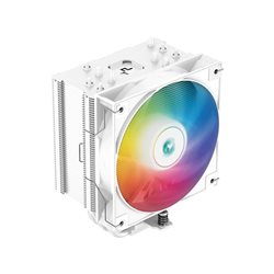 CPU cooler DEEPCOOL AG500 WH WHITE ARGB LGA115*/1700/1200/20**/AMD 120mm PWM  fan,300-1850rpm,5HP
