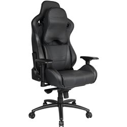 Gaming Chair AD12XL-DARK-B-PV/C-B02 AndaSeat DARK KNIGHT XL BLACK 4D Armrest 65mm wheels PVC Leather
