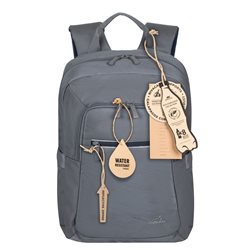 Рюкзак для ноутбука RIVACASE 7523 grey ECO Laptop backpack 13.3-14"