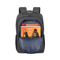 Рюкзак для ноутбука RIVACASE 8435 black Coated ECO Laptop Backpack 15.6”