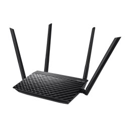 Роутер Wi-Fi ASUS RT-AC1200 v2 Dual-Band, 867Mb/s 5GHz+300Mb/s 2.4GHz, 4xLAN 1Gb/s, 4 антенны, USB 2.0, ASUS Router APP