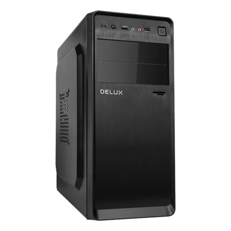 DELUX ATX DLC-DW604 BLACK TAC 2.0  W/O PSU