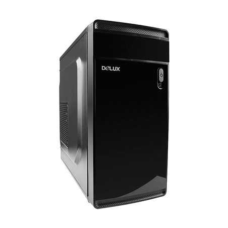 DELUX mATX DLC-DW301 BLACK TAC 2.0  W/O PSU