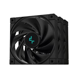 Cooler for PSU/CASE DEEPCOOL FK120(3IN1 SET) BLACK 3x120x120x25mm Hydro Bearing 500-1850rpm
