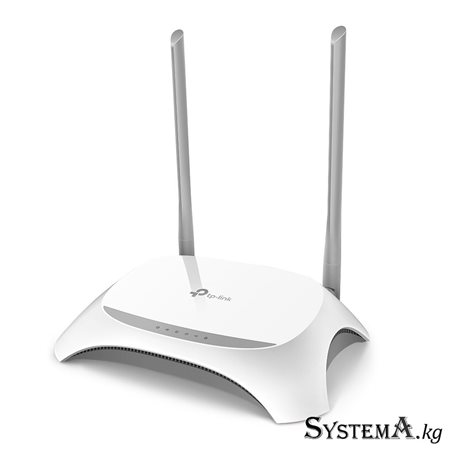 Роутер Wi-Fi многофункциональный TP-LINK TL-WR842N Wi-Fi 300 Мб 3G/4G, 4 LAN 100 Мб, 1 USB