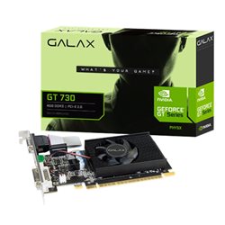 GALAX GeForce GT730 4GB DDR3 128bit VGA DVI-I HDMI [73GQF8HX00HD]