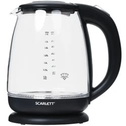 Электрический чайник Scarlett SC-EK27G25, Мощность 1800 Вт, Объем 2 л, Материал корпуса: Стекло, Индикатор уровня воды, Внутренн