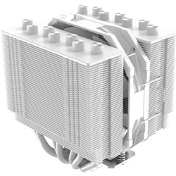 CPU cooler ID-Cooling SE-207-XT SLIM SNOW (LGA 1700/1200/115x, AM4/5, 1800RPM, 2*120mm Fan, TDP 280W, 7 Heatpipe, Hydraulic Bear