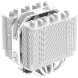 CPU cooler ID-Cooling SE-207-XT SLIM SNOW (LGA 1700/1200/115x, AM4/5, 1800RPM, 2*120mm Fan, TDP 280W, 7 Heatpipe, Hydraulic Bear