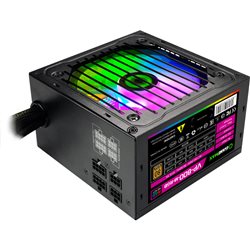 Блок питания Gamemax VP 800W RGB M, 212907000011, 800W, ATX, 80 Plus Bronze, APFC, 20+4 pin, 4+4pin, 6*Sata, 3*Molex, 2*PCI-E 6+