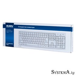 Клавиатура SVEN Standard 303 белая
