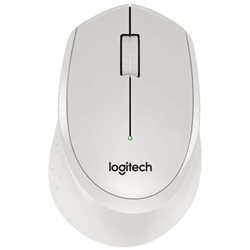 Мышь Logitech M330 Silent Plus, беспроводная, White