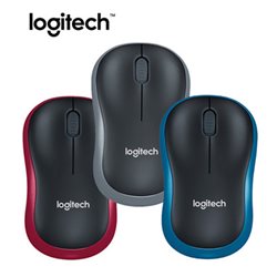 Беспроводная мышь Logitech M185, optical 1000dpi, 3btn, BLUE, USB [910-002239]