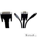 Cable for KVM Switch Linksys (SVPPS10) Premium PS/2 KVM Switch Cable Kit 10'