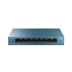 Коммутатор TP-Link LS108G, 8-портовый 10/100/1000 Мбит/с настольный коммутатор