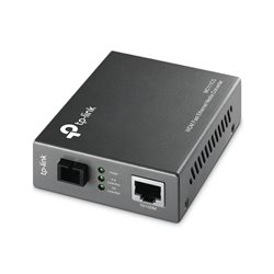 Медиаконвертер TP-Link MC111CS, WDM, с 1 портом 10/100Base-TX и 1 портом 100Base-FX с разъемом SC (ТХ: 1550 нм. RX: 1310 нм) для