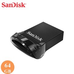 USB-ФЛЕШ-НАКОПИТЕЛЬ  64Gb SANDISK ULTRA FIT USB3.1, Small Form Factor, SDCZ430-064G-G46