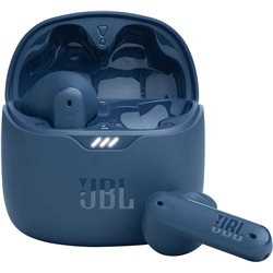 Беспроводные наушники JBL TUNE FLEX PERFECT FIT, Вакуумные, 20-20000Ghz, 32Ом/110дБ, Bluetooth 5.2, USB Type-C, 9.6/38.6г, Синий