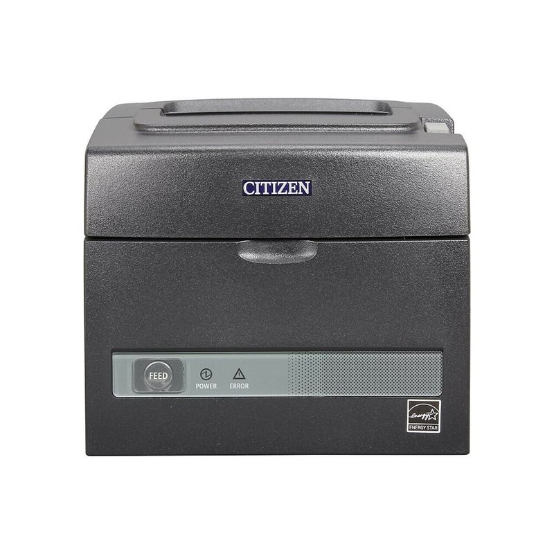 POS принтер Citizen CT-S310II, черный, RS232, USB. Ширинапечатидо 80 мм, скорость печатидо 160 мм