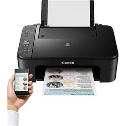 МФУ Canon PIXMA TS3340 (Printer-copier-scaner, A4, 7.7/4 ppm (Black/Color), 4800x1200dpi, 600x1200 scaner, 64-275g/m2, Wi-F, зап