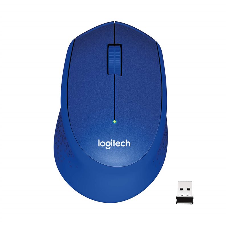 LOGITECH M330 silent wireless mouse blue 