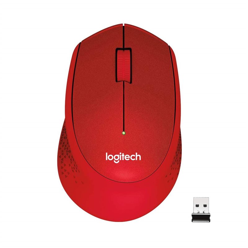 LOGITECH M330 silent wireless mouse red