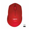 LOGITECH M330 silent wireless mouse red